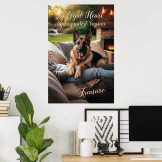 Ein lauwarmer Autumnal-Komfort Poster