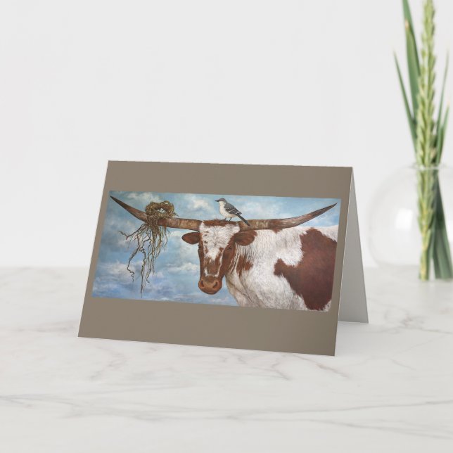 Ein Lazy Day in Texas Karte (Vorderseite)