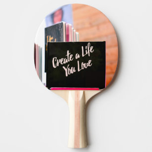 Ein Leben, das du Liebe machst Tischtennis Schläger
