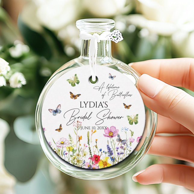 Ein Leben im Brautparty der Wildblume von Schmette Geschenkanhänger (Von Creator hochgeladen)