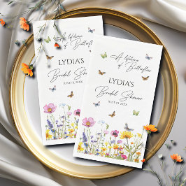 Ein Leben im Brautparty der Wildblume von Schmette Serviette