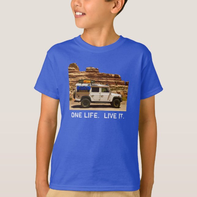 EIN LEBEN. LIVE ES. T-Shirt (Vorderseite)