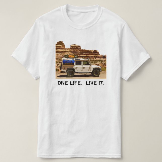 EIN LEBEN. LIVE ES. T-Shirt (Design vorne)