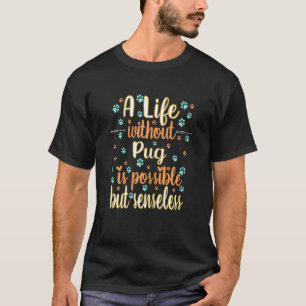 Ein Leben mit Hundeliebe bester Freund Hundezucht T-Shirt