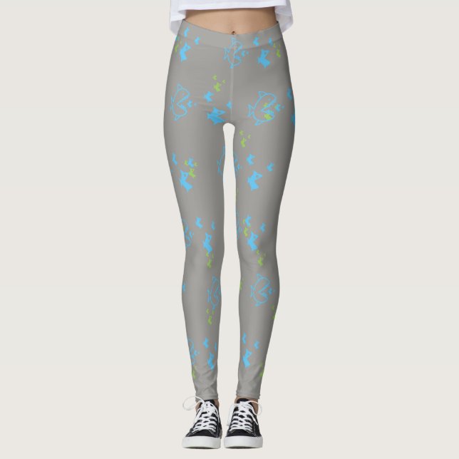 Ein Leben wird gefangen Leggings (Vorderseite)