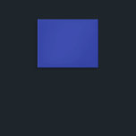 Ein lebendiger, blauer Hintergrund mit einem weiße Leinwanddruck<br><div class="desc">Dieses moderne und schicke Design besticht durch eine lebendige blaue Kulisse mit einem sauberen weißen Platz,  der zentral positioniert ist und ein Gefühl von Einfachheit und Klarheit schafft. Die Kontrastfarben sind auffällig und schick,  was es zu einer perfekten Ergänzung zu jedem minimalistisch inspirierten Raum macht.</div>