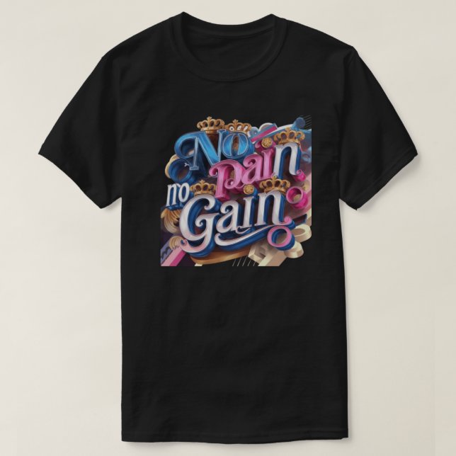 Ein lebendiger Motivierend T - Shirt (Design vorne)