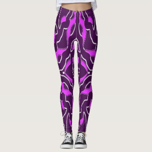Ein lebendiger Multicolor "Ratti_Creative_Arts" Leggings