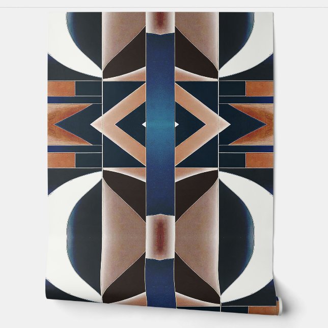 Ein lebendiger Multicolor "Ratti_Creative_Arts" Wa Tapete (Abrollen)