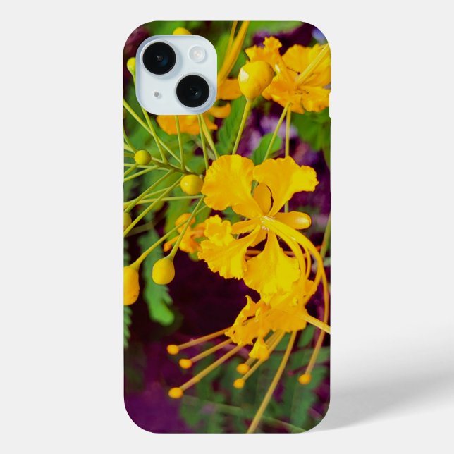 Ein lebendiges, blumengeschmücktes klassisches Des Case-Mate iPhone Hülle (Rückseite)
