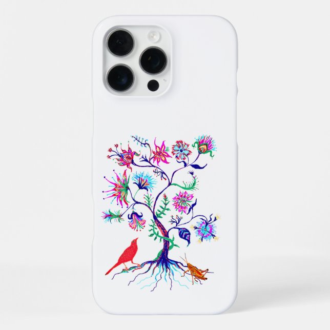 Ein Lebensbaum iPhone Hülle (Rückseite)