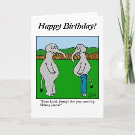 Ein Leer gezeichnet - Elefant - Anpassen Karte