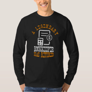 Ein legendärer Buchhalter, der die lustigen Reside T-Shirt