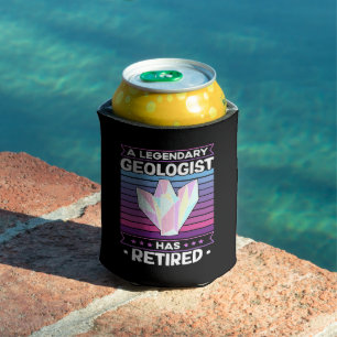 Ein legendärer Geologe hat Geologie Funny ermüdet Dosenkühler