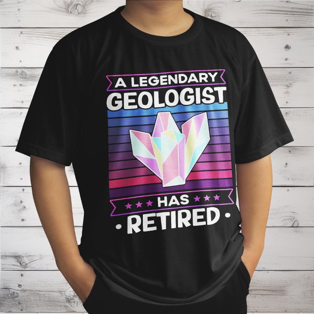 Ein legendärer Geologe hat Geologie Funny ermüdet T-Shirt (Von Creator hochgeladen)