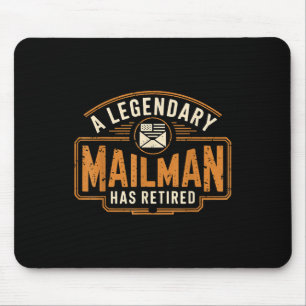 Ein legendärer Mailman hat Postarbeiter Reti Mousepad