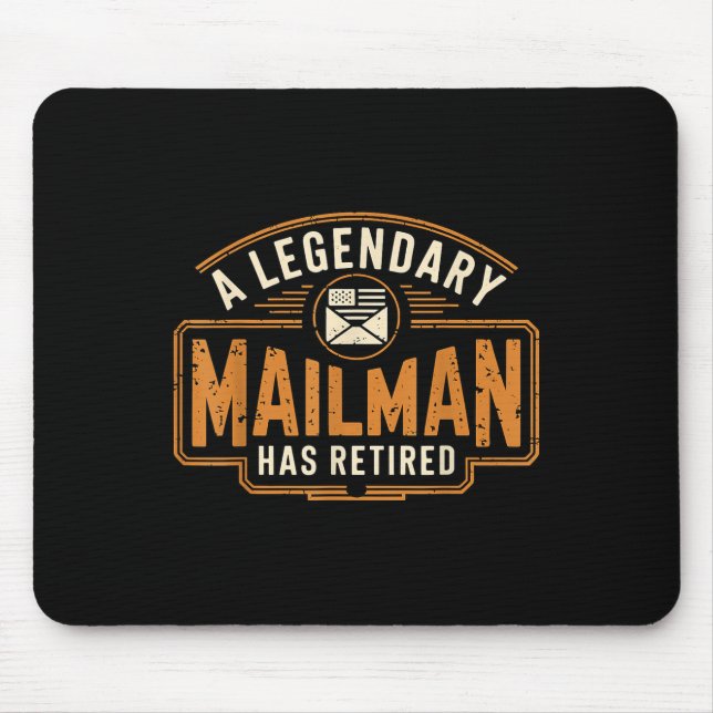 Ein legendärer Mailman hat Postarbeiter Reti Mousepad (Vorne)