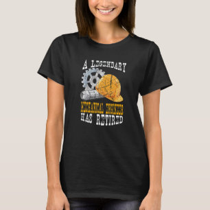 Ein legendärer Maschinenbauingenieur ist in den Ru T-Shirt