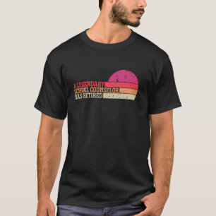Ein legendärer Schulberater ist in den Ruhestand g T-Shirt