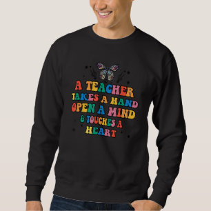 Ein Lehrer macht einen Geist und Touchs Sweatshirt
