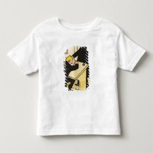 Ein Lehrer rügt seinen Schüler von den Verbreche Kleinkind T-shirt