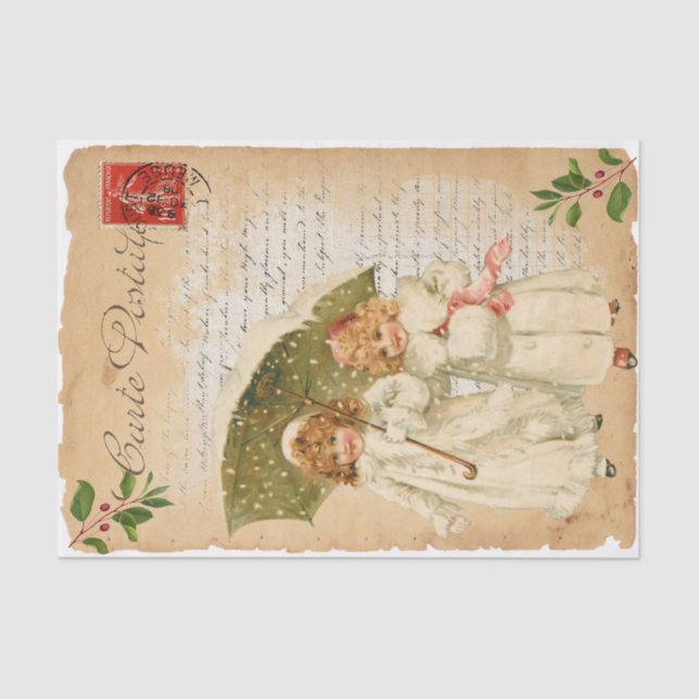 Ein leises Walk Tissue Paper Seidenpapier (Vorderseite)