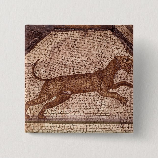 Ein Leopard Button (Vorderseite)