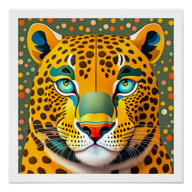 Ein Leopard, der seine Spots ändert Poster (Vorderseite)
