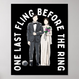 Ein letztes Mal vor dem sonnigen Hochzeitstag-Spaß Poster