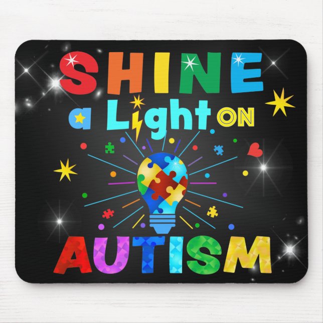 EIN Licht auf AUTISM Mousepad (Vorne)