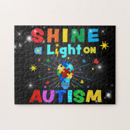 EIN Licht auf AUTISM Puzzle
