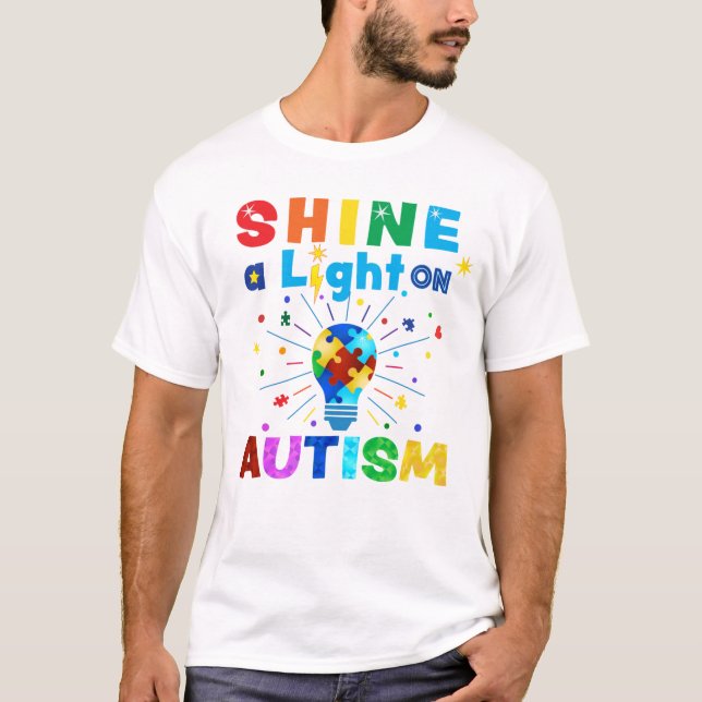 EIN Licht auf AUTISM T-Shirt (Vorderseite)