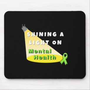 Ein Licht auf psychische Gesundheit - psychische G Mousepad