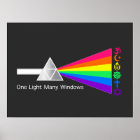 Ein Licht viele Fenster Prisma einheitlich