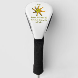 Ein Lichtstrahl des Glücks Golf Headcover
