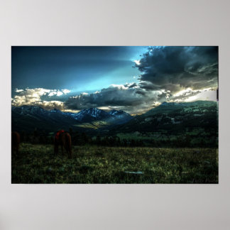 Ein Lichtstrahl Poster