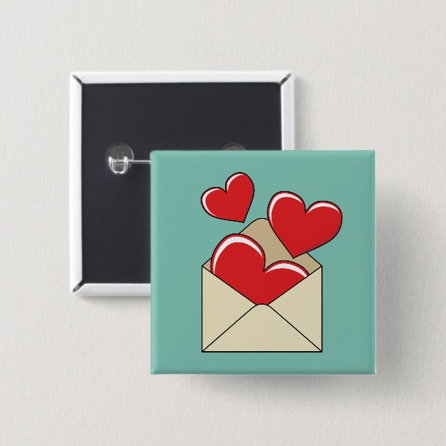 Ein Liebe Button (Vorne & Hinten)