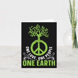 Ein Liebe Eins Menschen - ein Internationaler Tag Karte