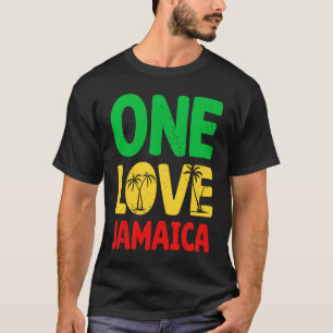 Ein Liebe Jamaika I Rasta I Rastafari I Jamaikaner T-Shirt