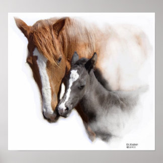 Ein Liebe-Poster für Mütter Poster