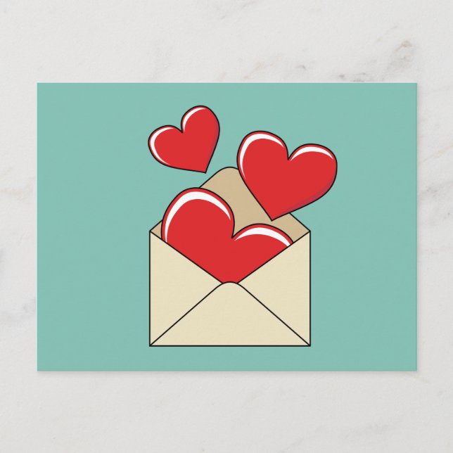 Ein Liebe Postkarte (Vorderseite)