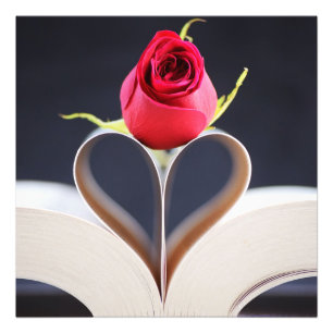 Ein Liebe-Story-Poster Fotodruck