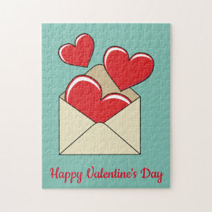 Ein Liebe Text hinzufügen Puzzle