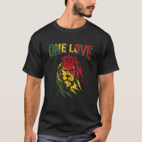 Ein Lieben Rasta Löwe Jamaikanischer Stolz Reggae