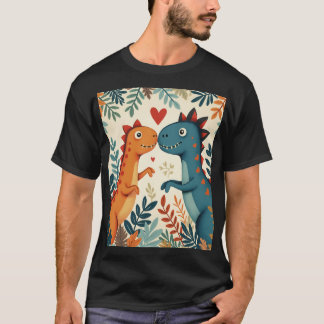 ein liebender Dinosaurier T-Shirt