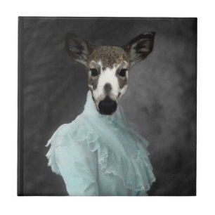 Ein liebes Hirschgesicht Fliese