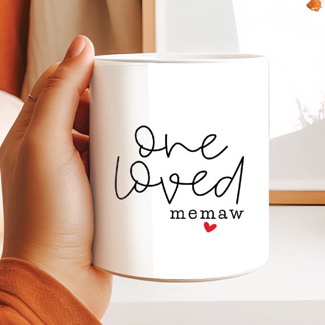 Ein liebes Memaw Kaffeetasse (Von Creator hochgeladen)