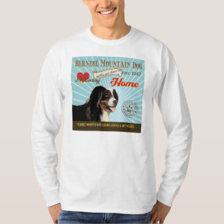 Ein liebevoller Bernese Gebirgshund macht unser T-Shirt