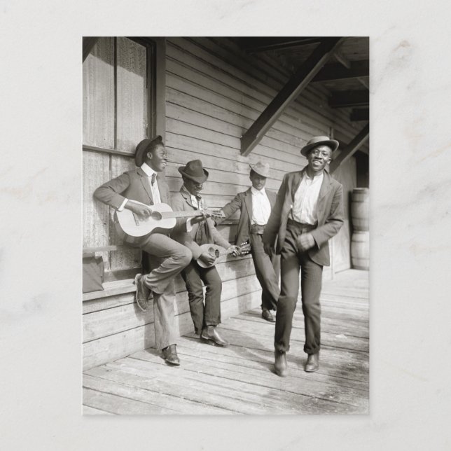 Ein Lied und ein Tanz, 1908 Postkarte (Vorderseite)