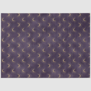 Ein Lila Design der Starry Night Serie 15 Seidenpapier